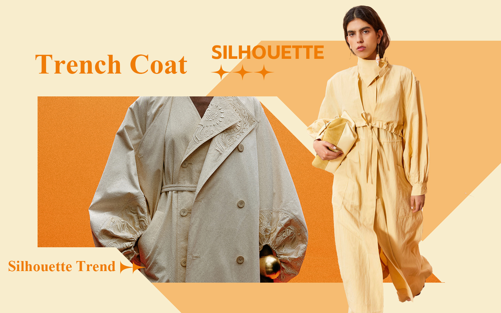 The Silhouette Trend for Women's Trench Coat