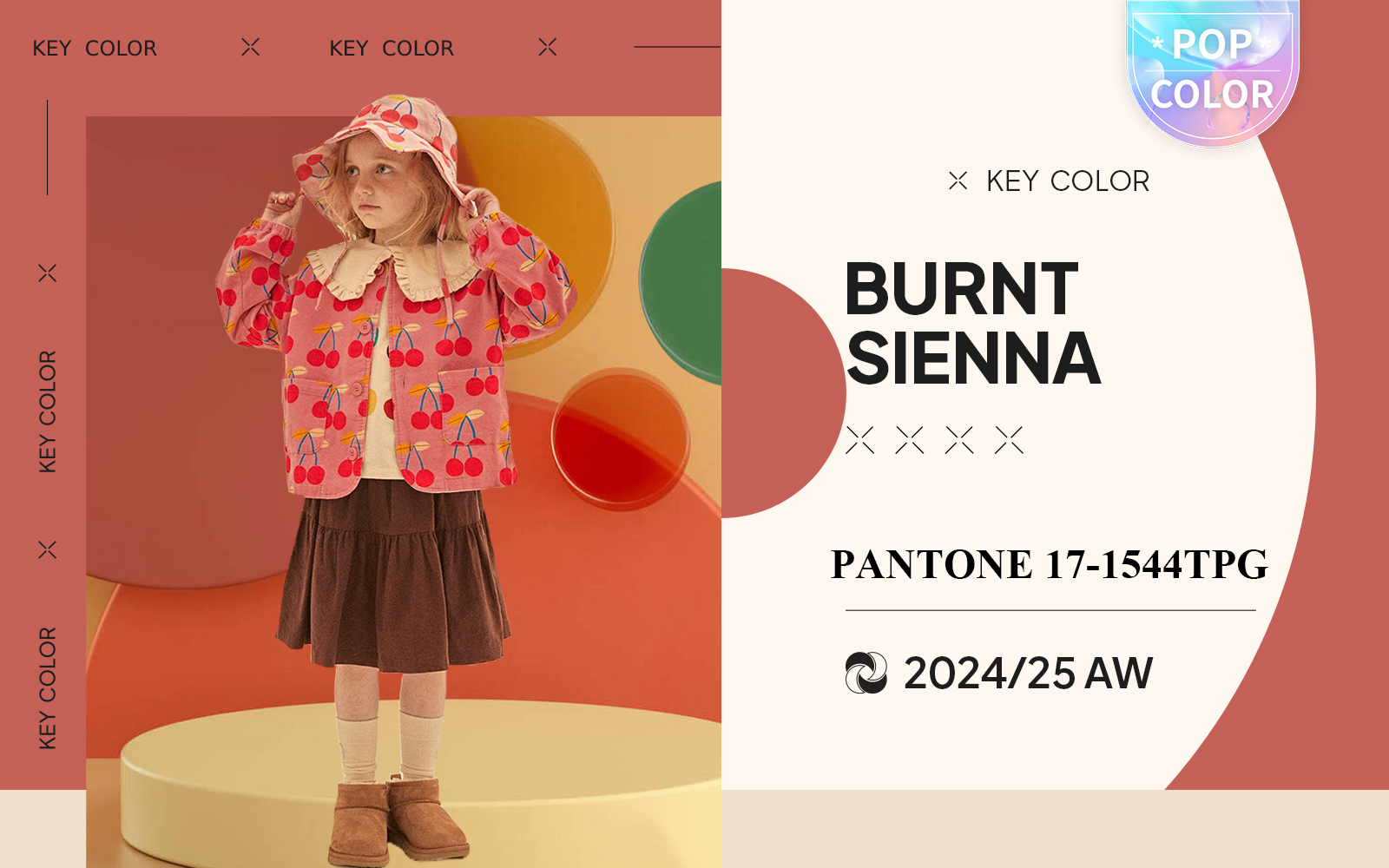 Burnt Sienna -- The Color Trend for Girlswear