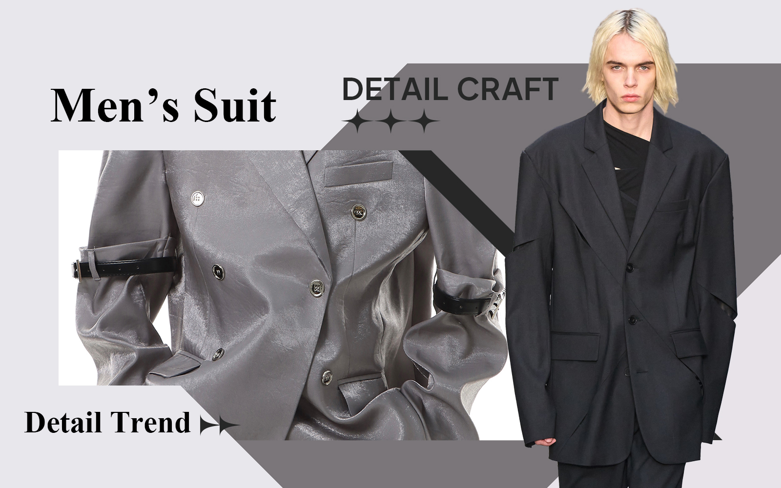 Emerging Design -- The Detail & Craft Trend for Men's Suit
