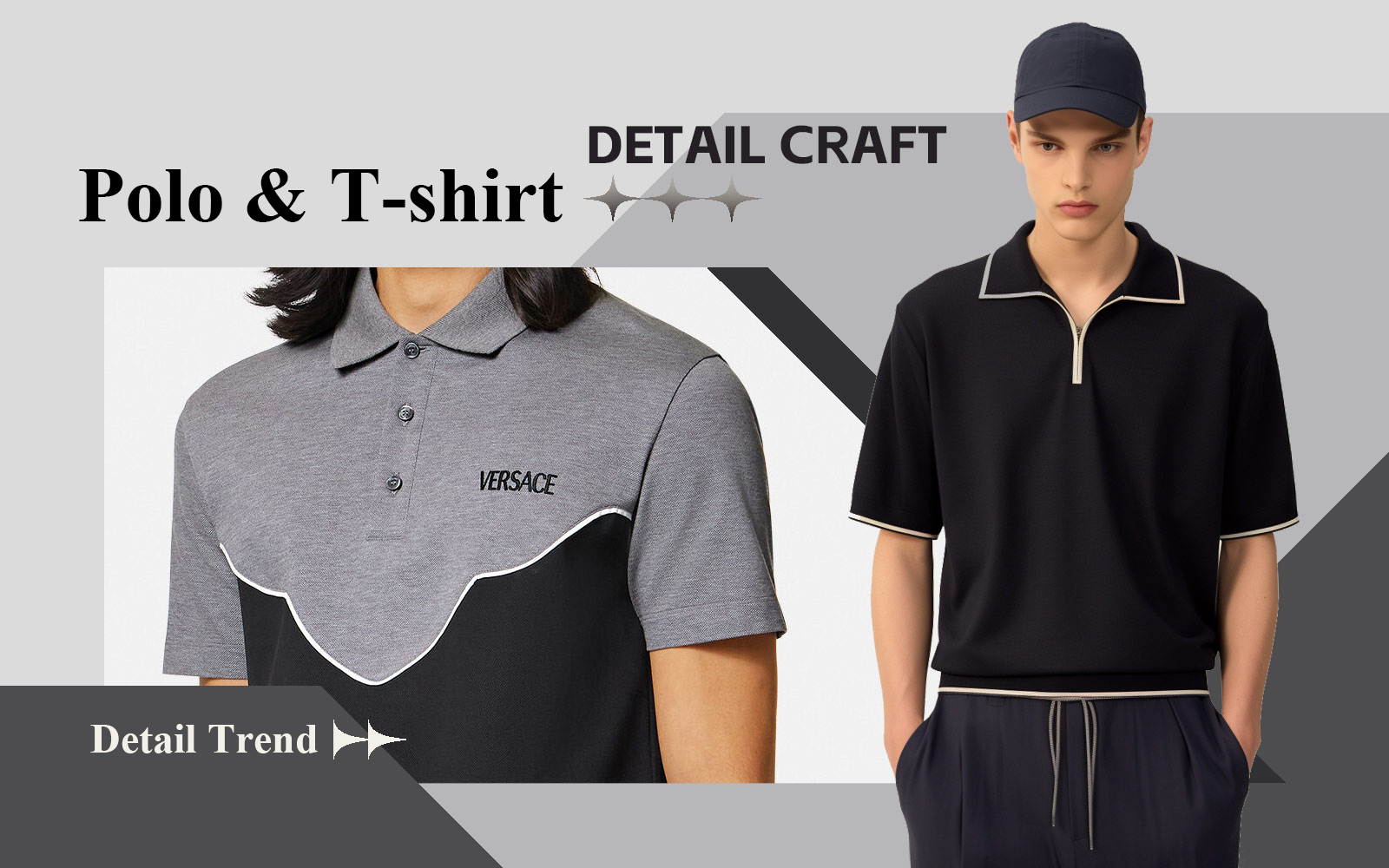 Casual Commute -- The Detail & Craft Trend for Men's Polo & T-shirt