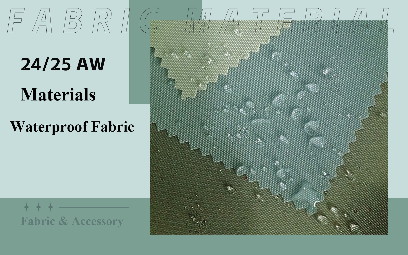 The Material Trend for Outdoor Waterproof Fabric