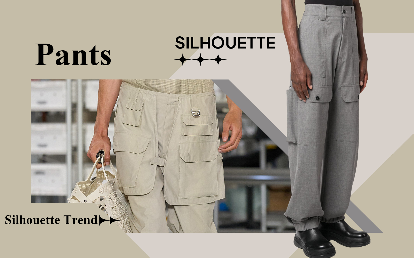 Effortless Commute -- The Silhouette Trend for Men's Pants