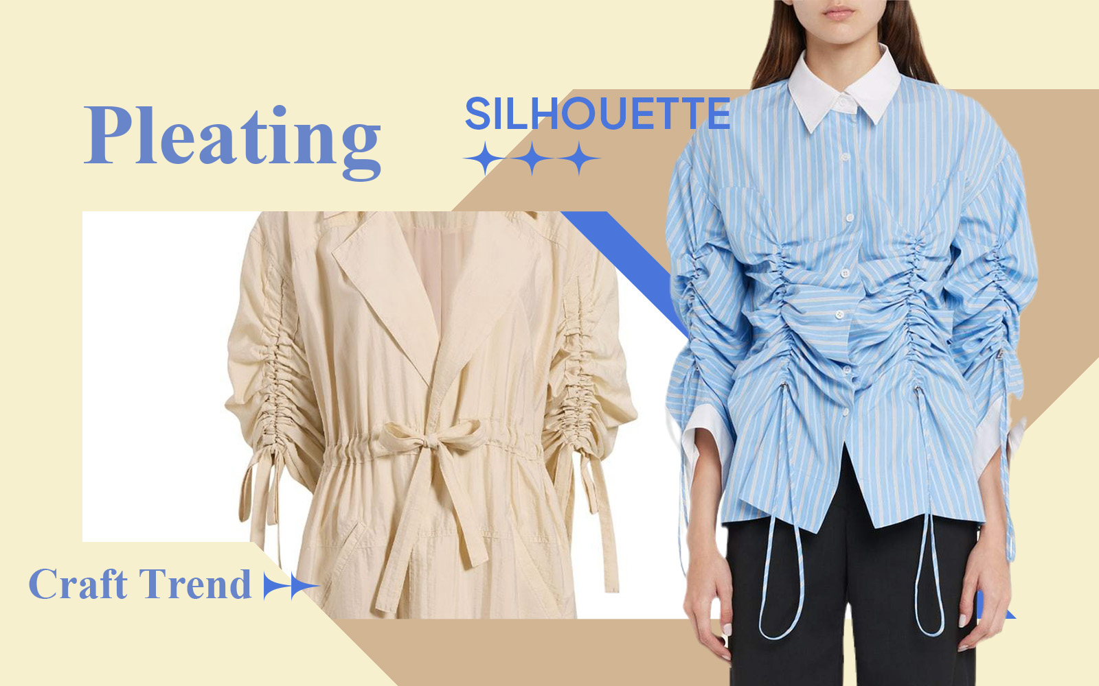 Diverse Pleats -- The Detail & Craft Trend for Womenswear