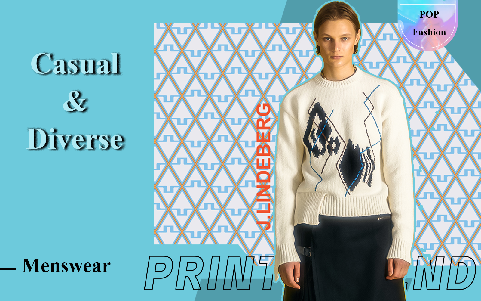 Casual & Diverse -- The Pattern Trend for Men's Knitwear