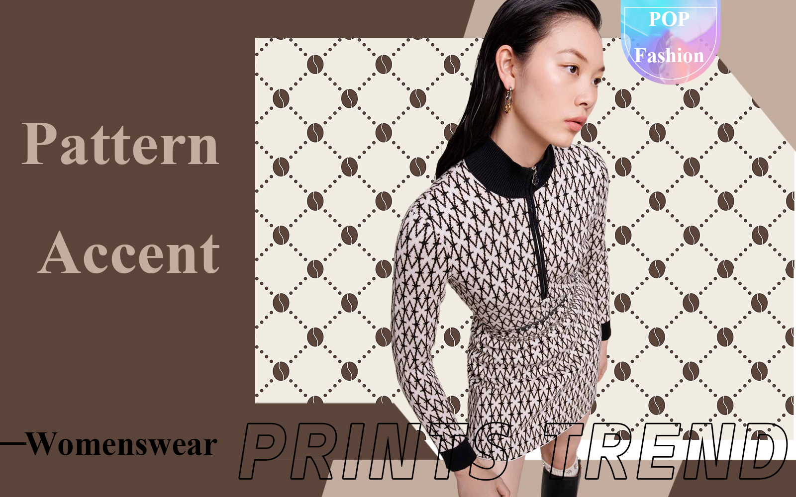 A/W 24/25 Pattern Trend for Women's Knitwear
