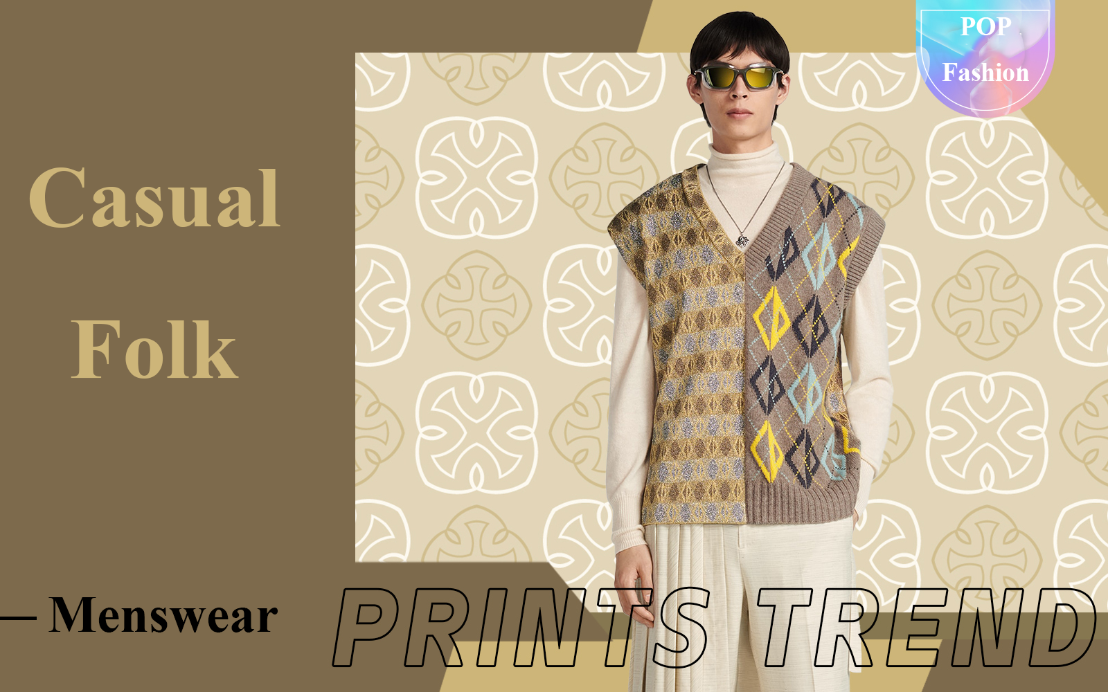 Casual Folk -- The Pattern Trend for Menswear