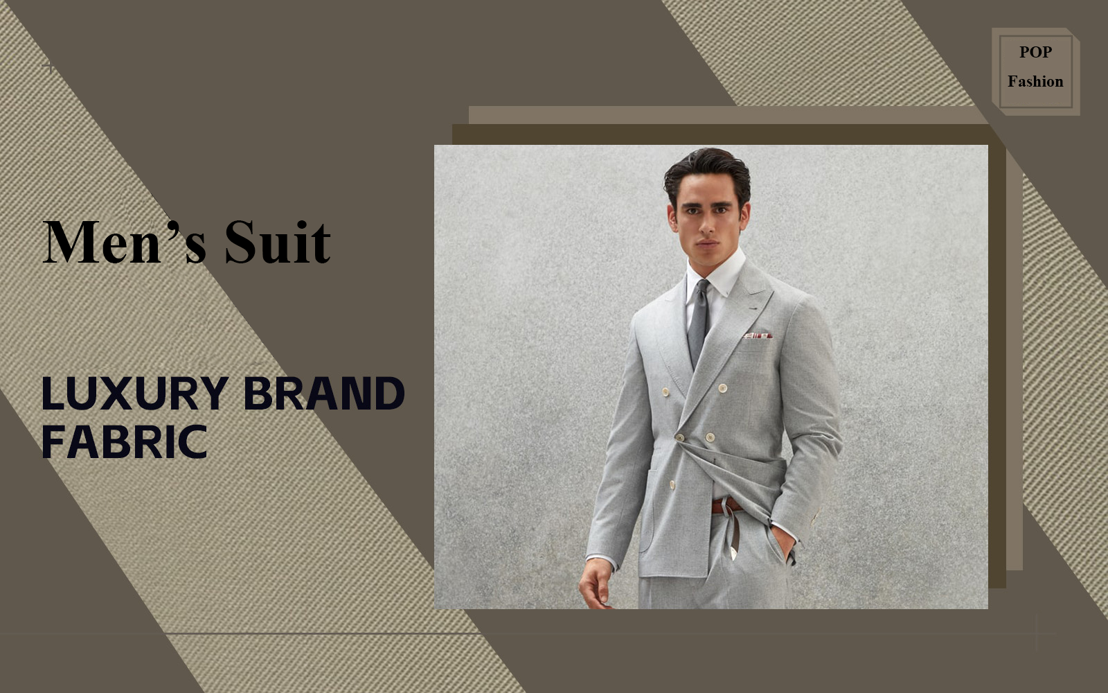 The Fabric Analysis of Men's Suit