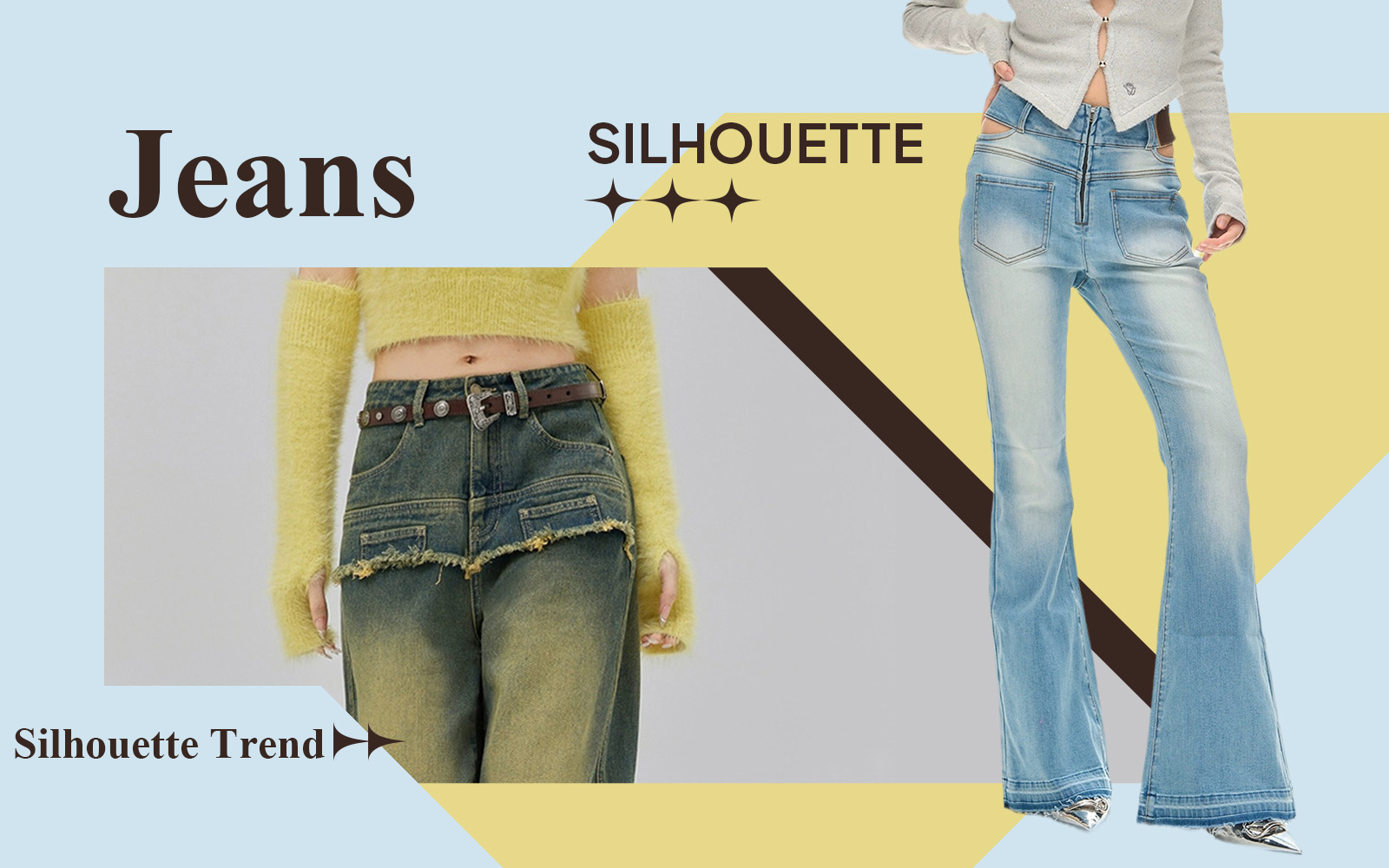 The Silhouette Trend for Jeans