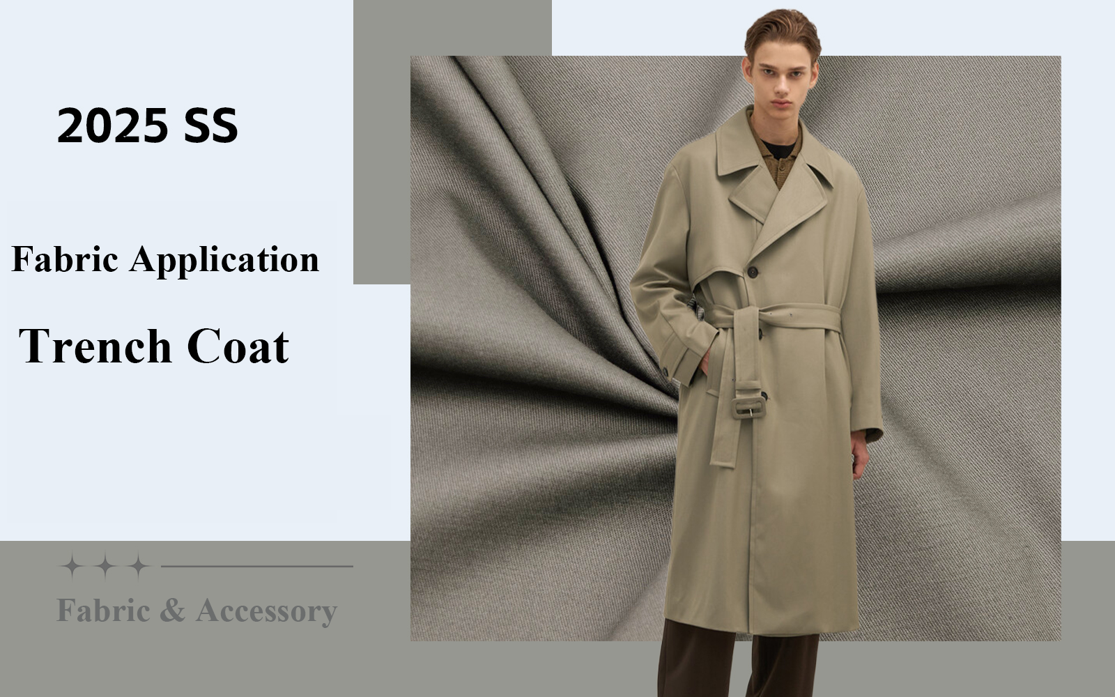The Fabric Trend for Men's Trench Coat