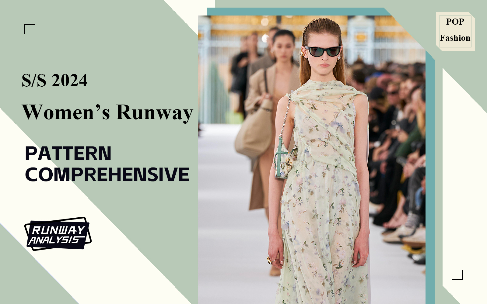 Seek for Floral Sea -- The Comprehensive Pattern Analysis of Women's Runway