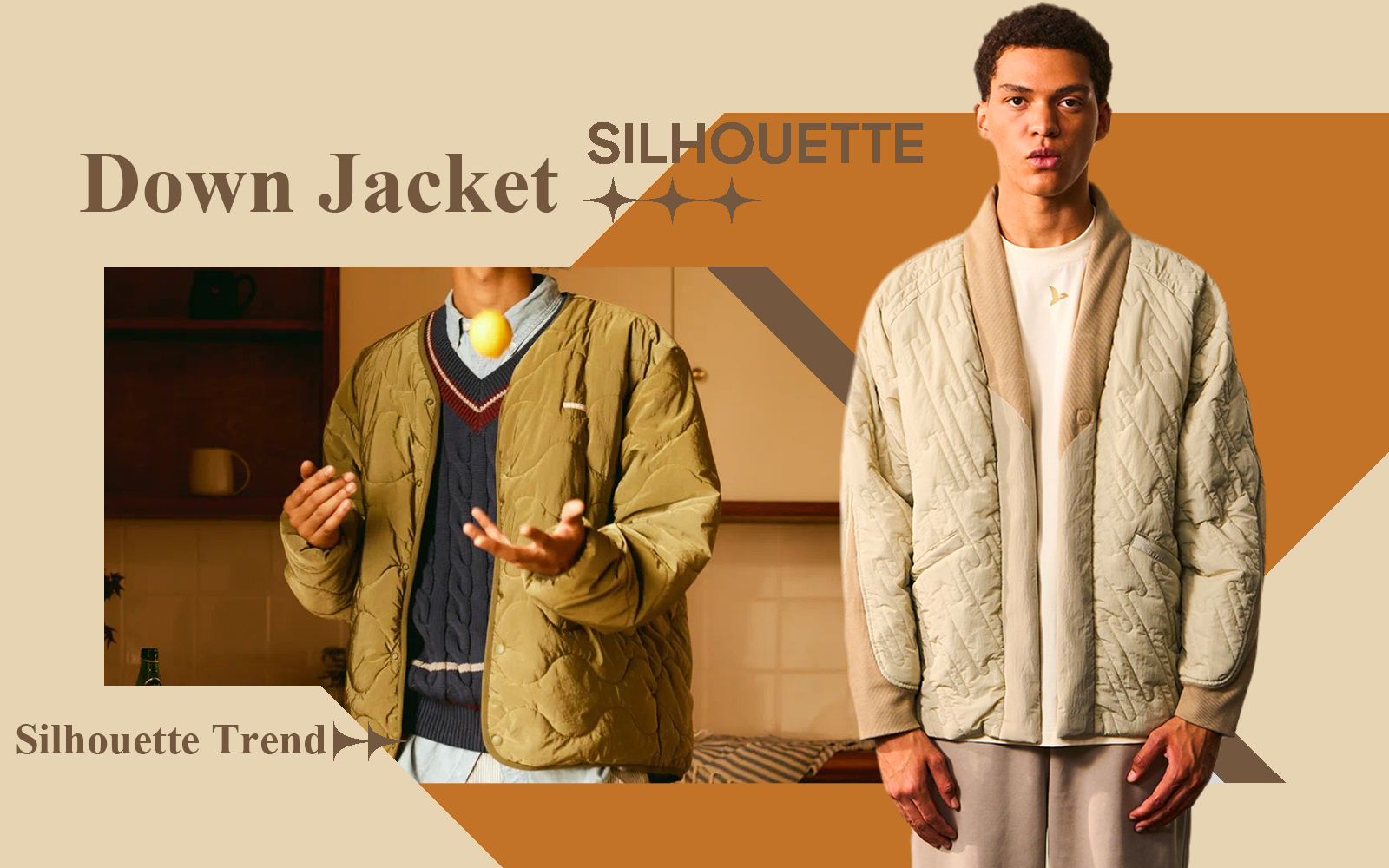 Lightweight Innovation -- The Silhouette Trend for Men's Down Jacket