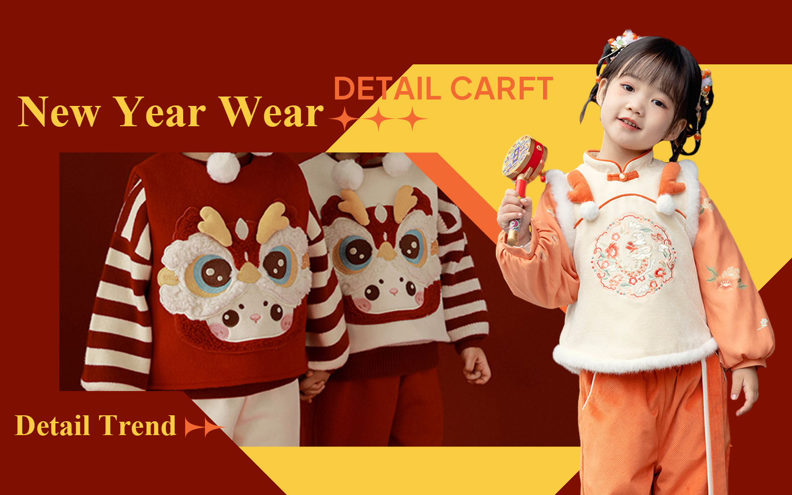 New Year Wear -- The Detail & Craft Trend for Kidswear