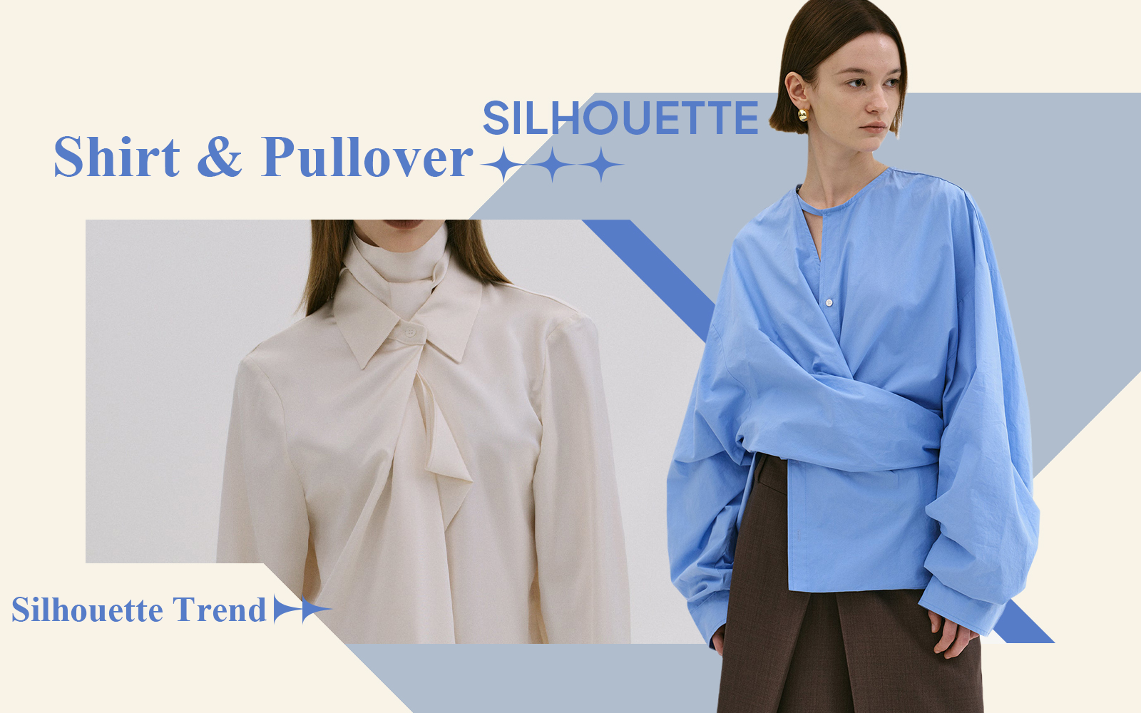 The Silhouette Trend for Women's Shirt & Pullover