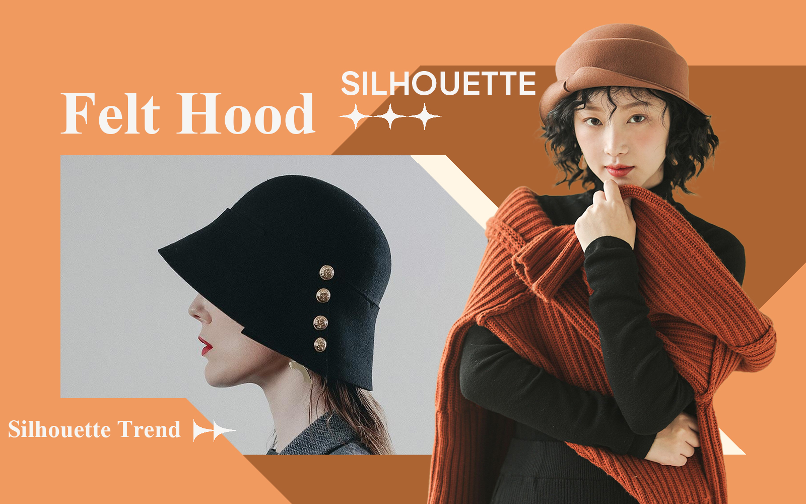 Fashion and Elegance -- The Silhouette Trend for Felt Hat