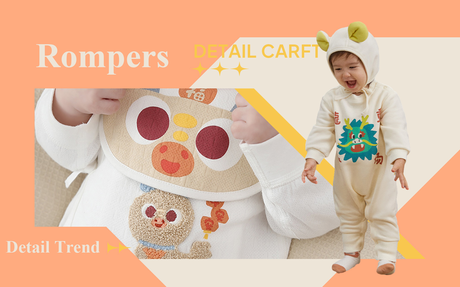 Rompers -- The Detail & Craft Trend for Kidswear