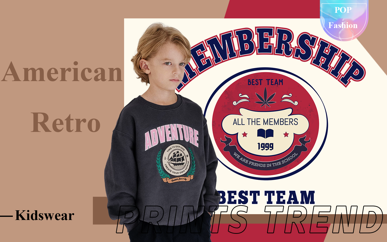 American Retro -- The Pattern Trend for Kidswear