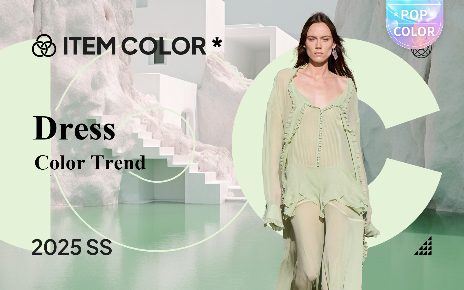 Cool and Elegant -- The Color Trend for Women's Dress