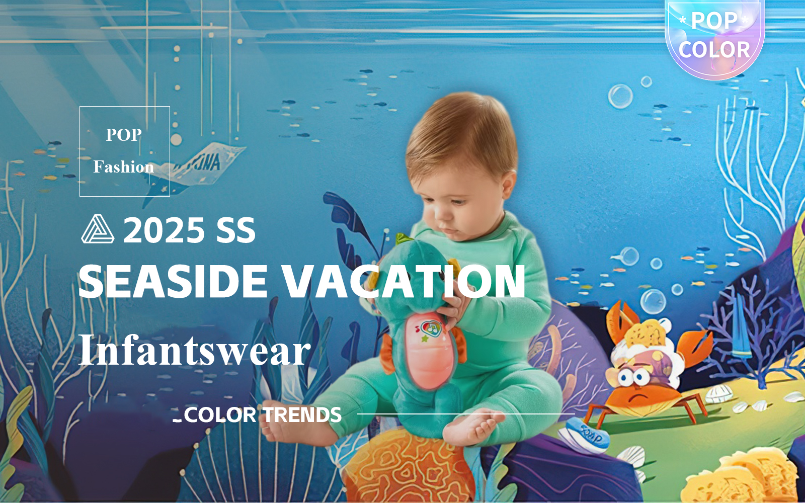 Seaside Vacation -- S/S 2025 Color Trend of Infantswear