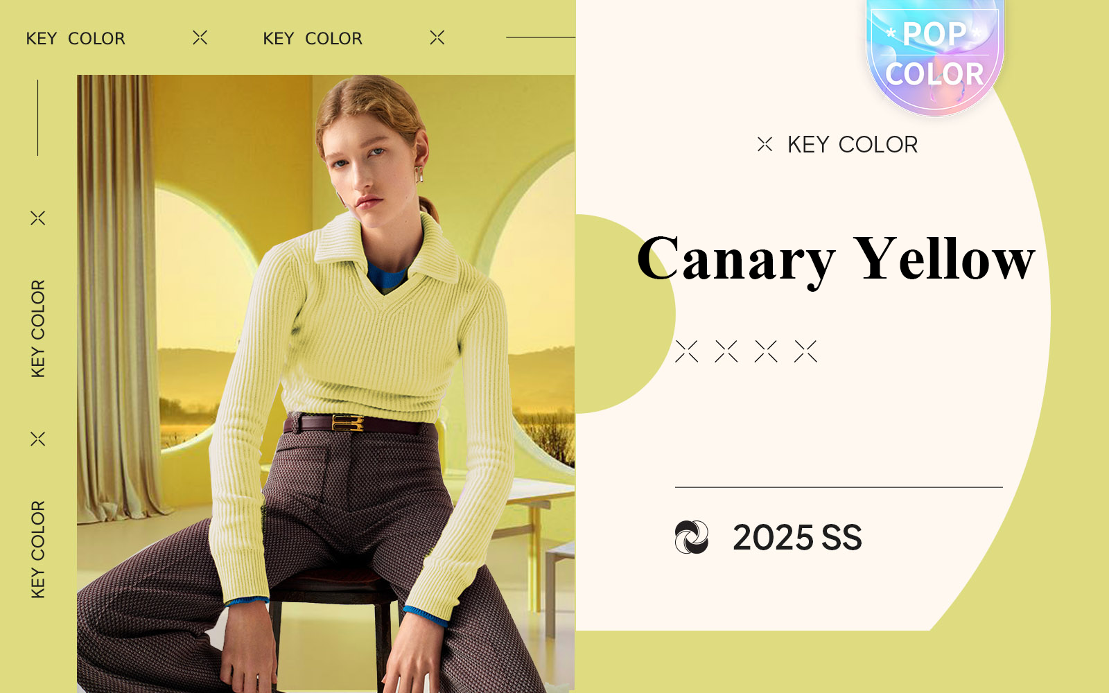 Canary Yellow -- The Color Trend for Women's Knitwear
