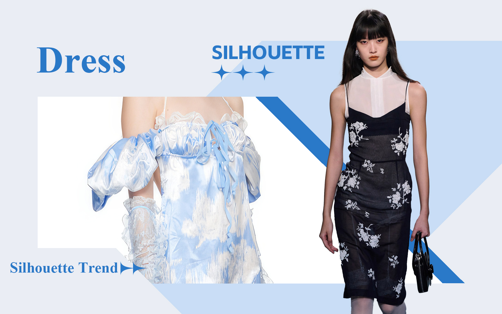 The Silhouette Trend for Women's Dress