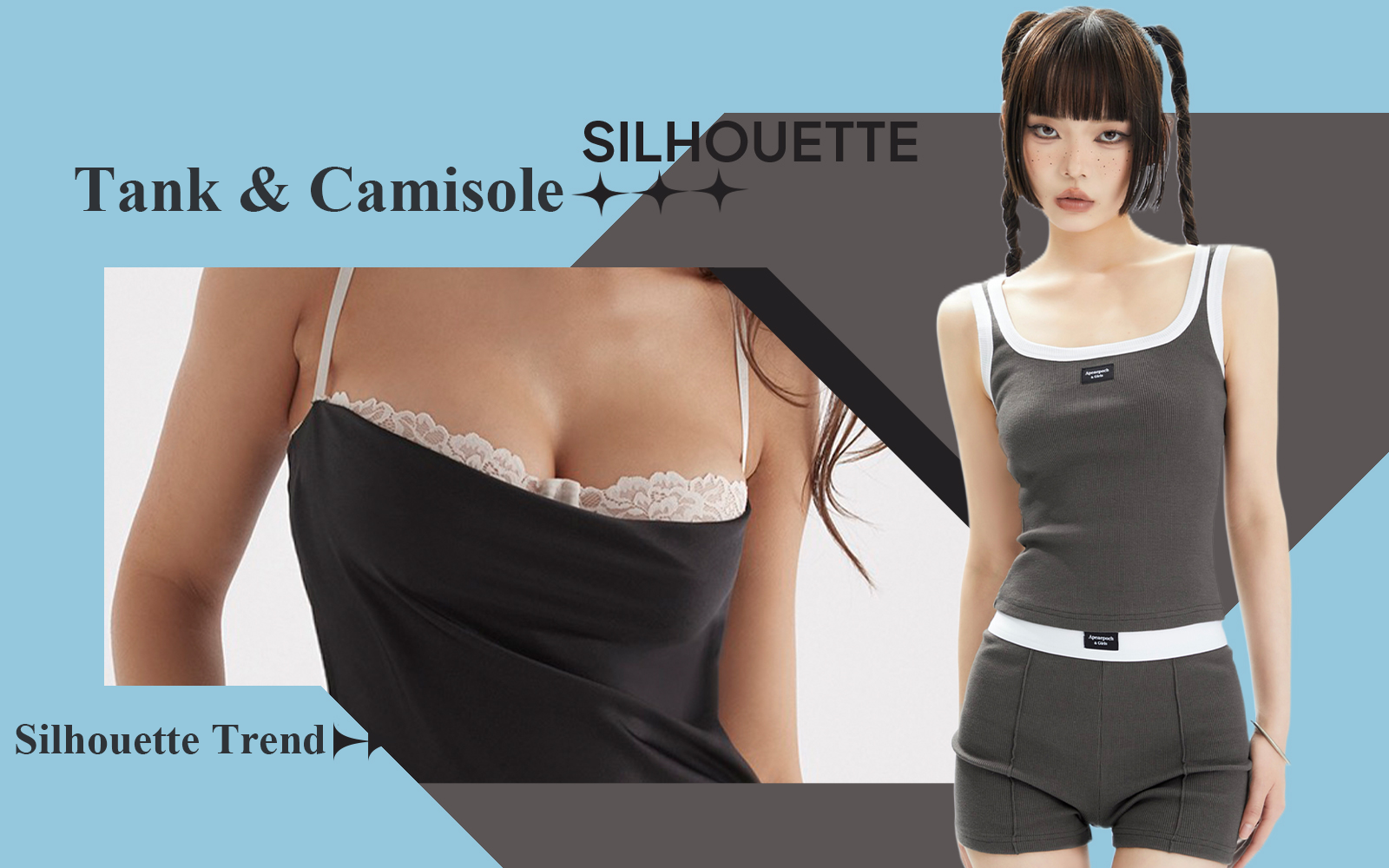 Tank & Camisole -- The Silhouette Trend for Women's Underwear