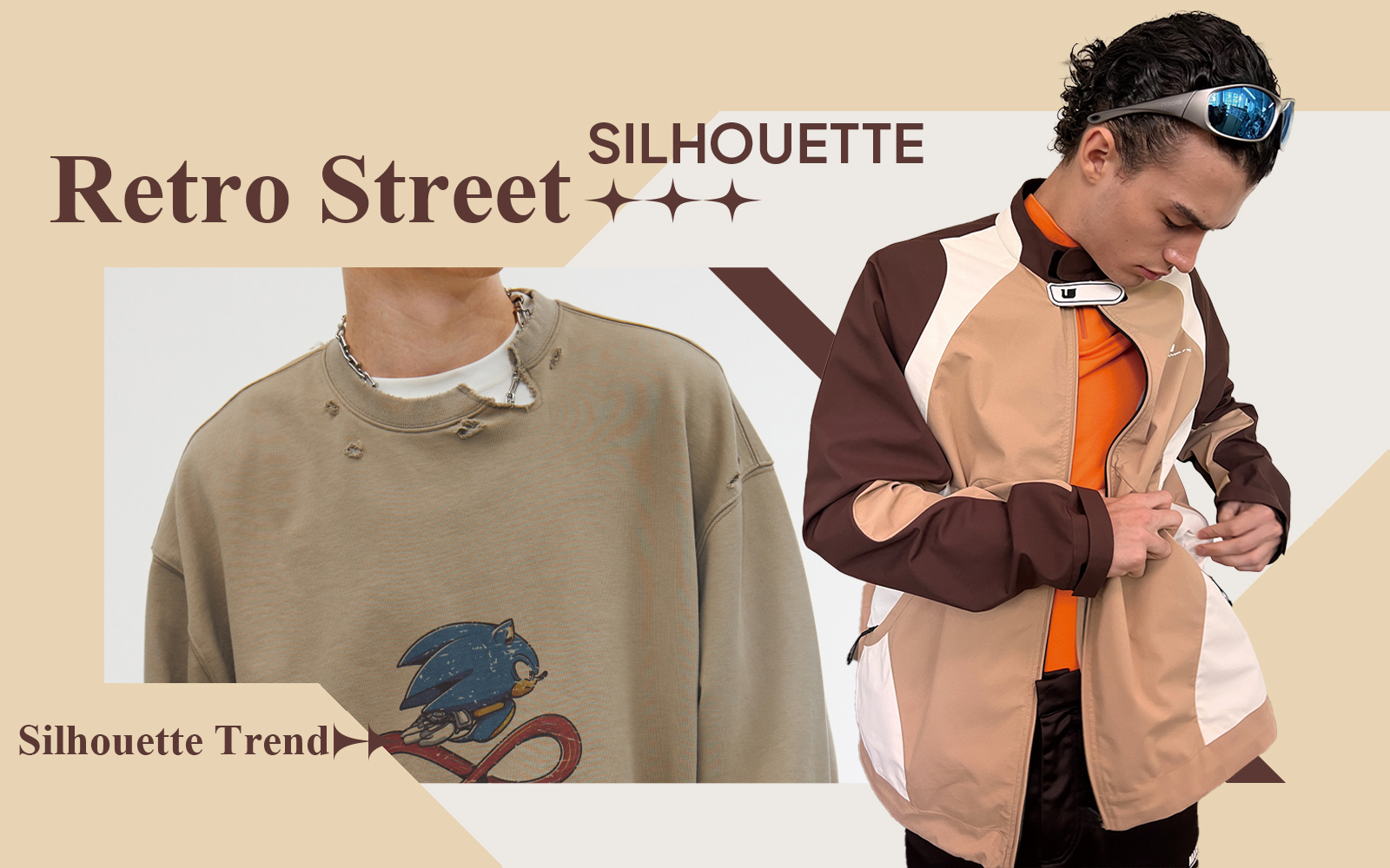 Retro Street -- The Silhouette Trend for Menswear