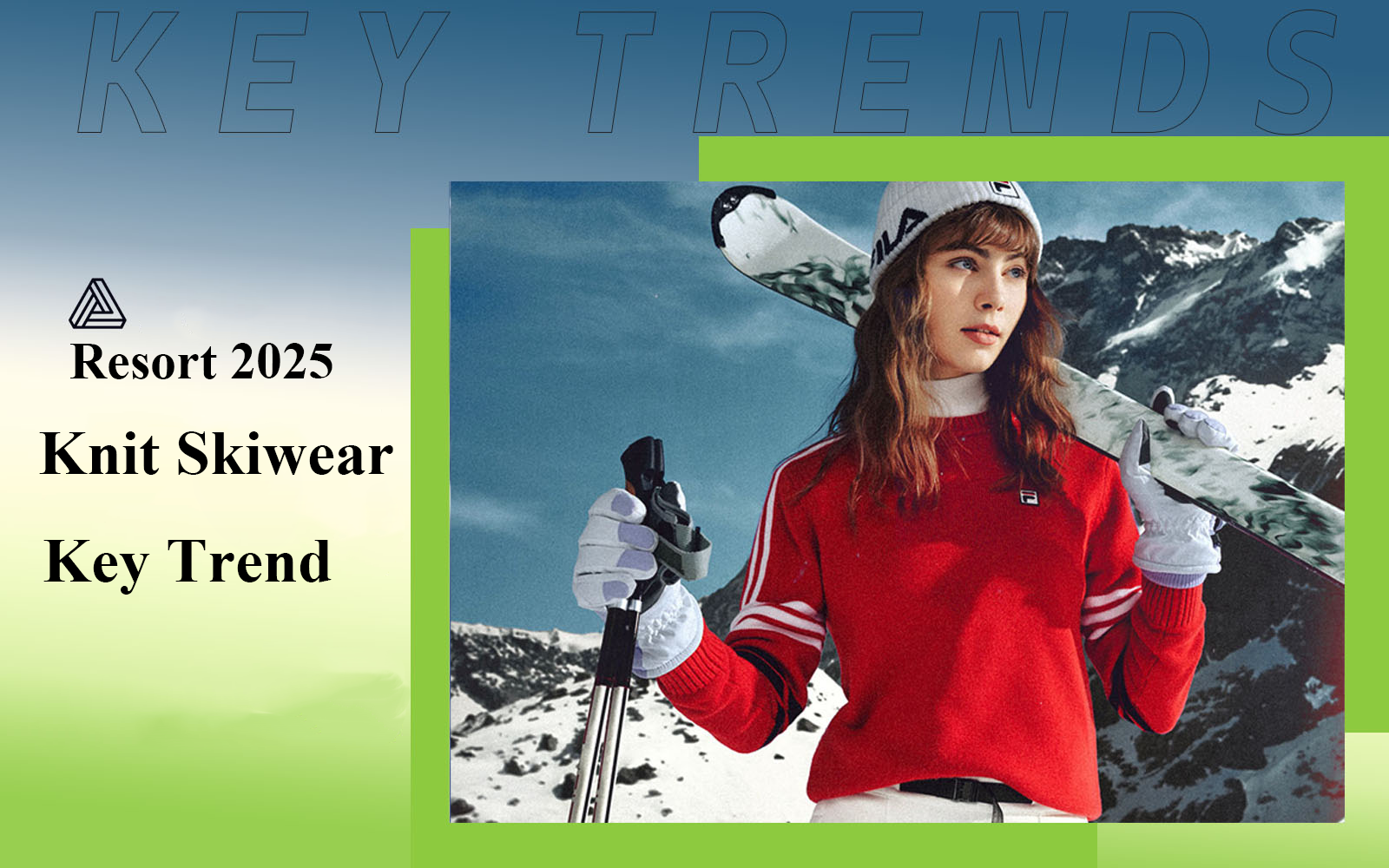 Knit Skiwear -- Spring 2025 Key Trend of Knitwear