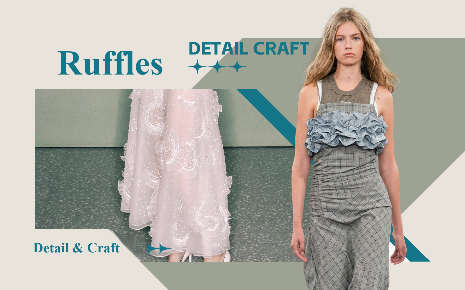 French Ruffles -- The Detail & Craft Trend for Womenswear