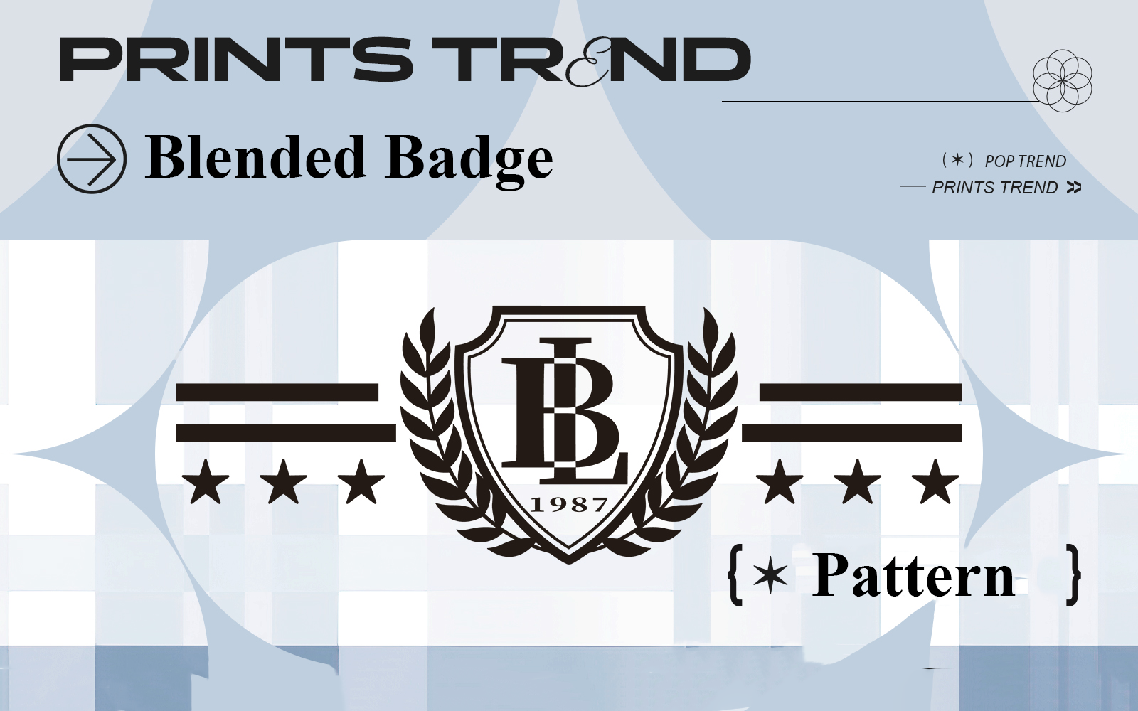 Blended Badge -- The Pattern Trend of Menswear