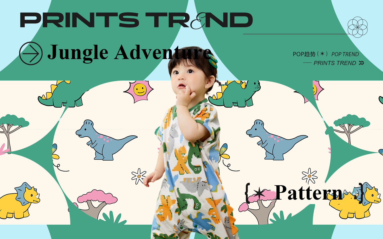 Jungle Adventure -- The Pattern Trend for Infantswear