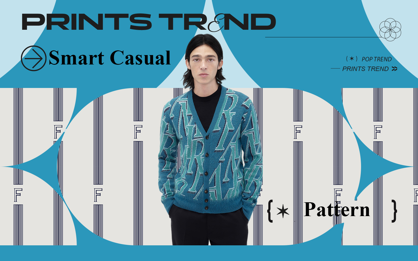 Smart Casual -- The Pattern Trend for Men's Knitwear