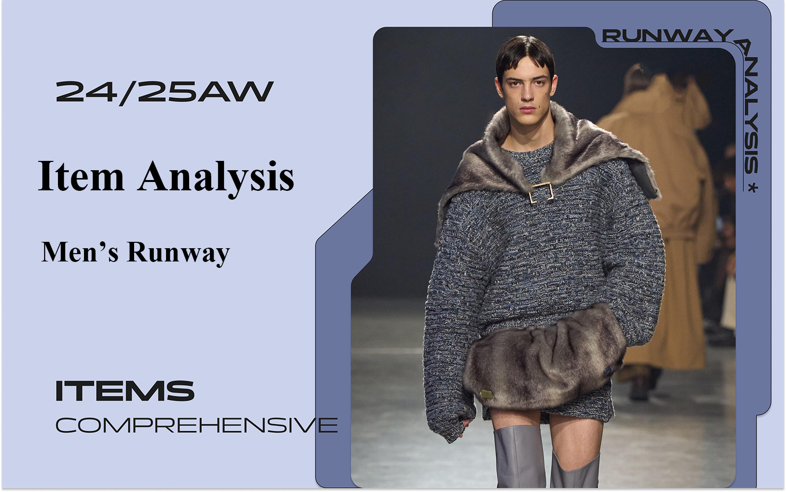Item Analysis -- A/W 24/25 Comprehensive Runway Analysis of Men's Knitwear