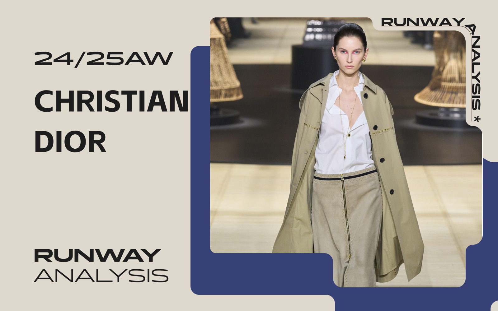 Retro Elegance -- The Women's Runway Analysis of Christian Dior