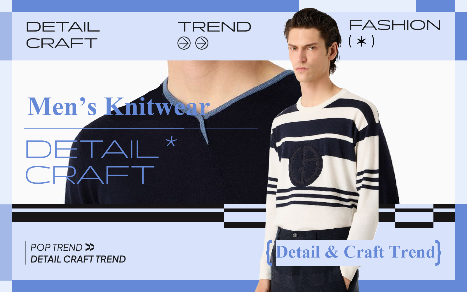 Business Commuter -- The Detail & Craft Trend for Men's Knitwear