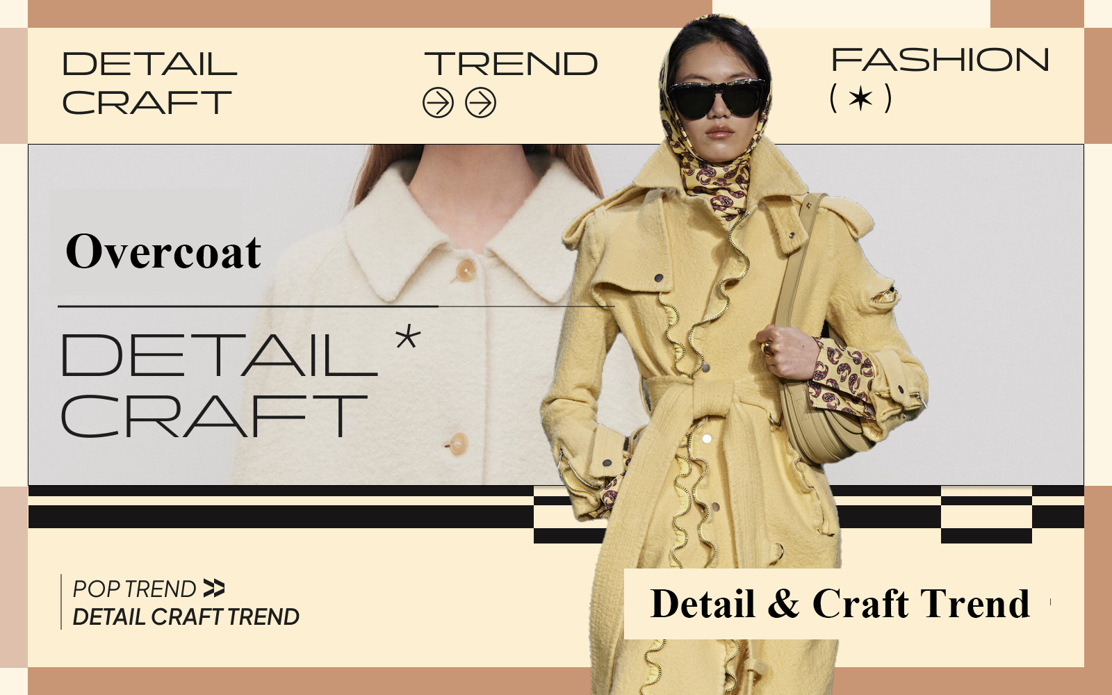 Exquisite Retro -- The Detail & Craft Trend for Women's Overcoat