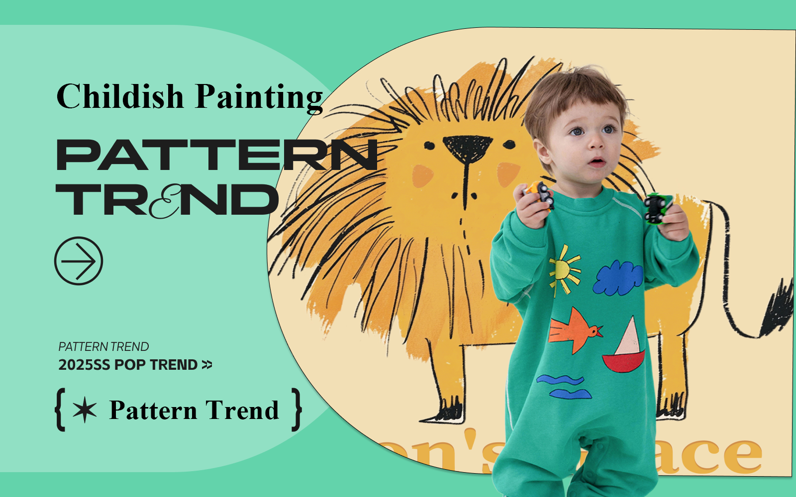 Childish Painting -- The Pattern Trend for Kidswear